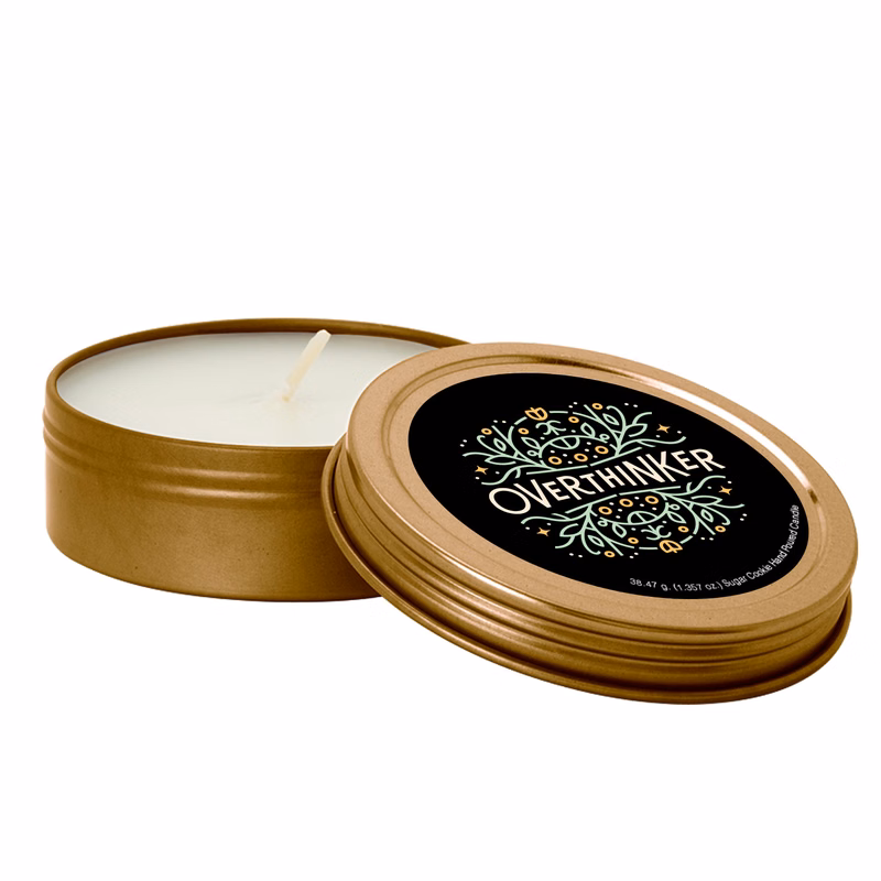 2 oz. Sherman Tin Candle