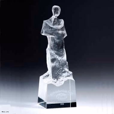 Optical Crystal Van Gogh Trophy