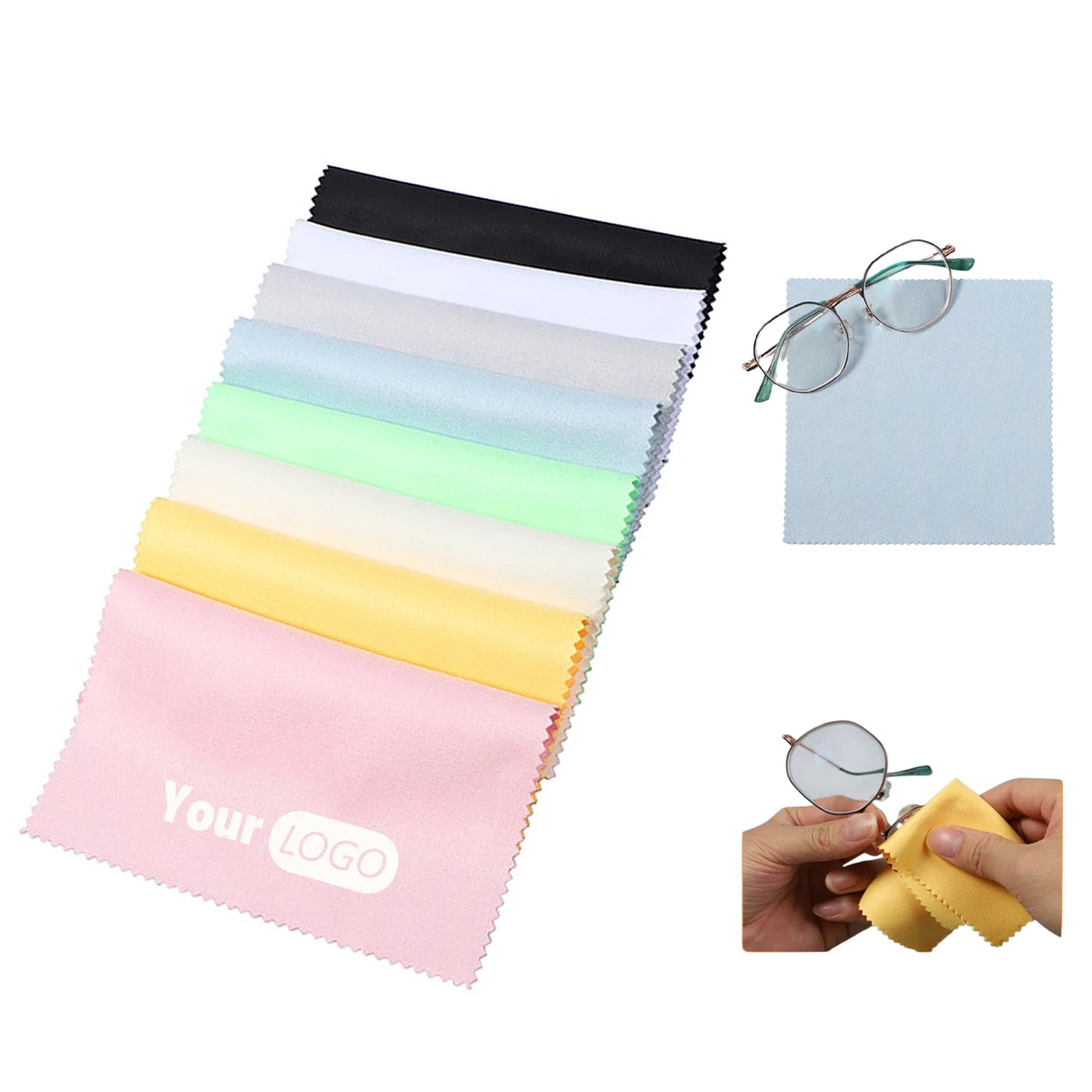6.9" x 5.7" Microfiber Lens Cleaning Cloth 1
