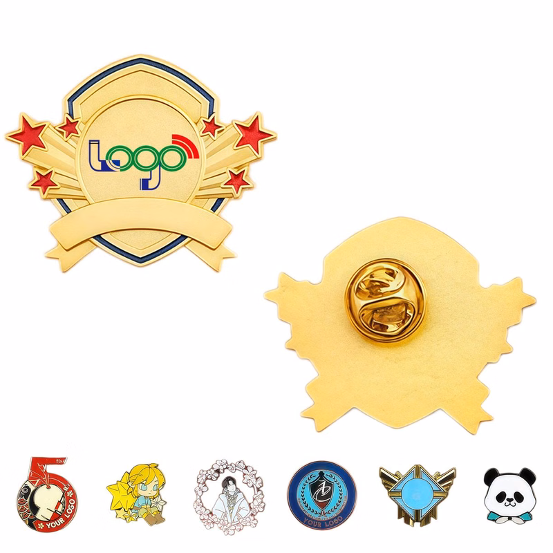 Zinc Alloy Soft Enamel Pin