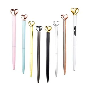 Heart Shaped Metal Pen 1