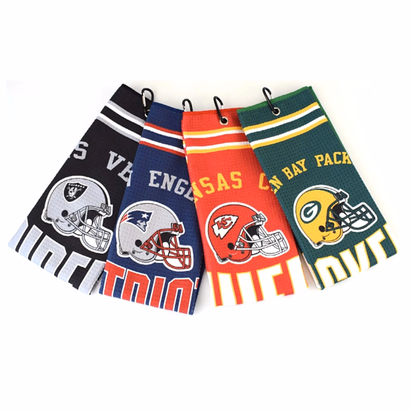 Full Color Waffle Golf Towel MOQ50