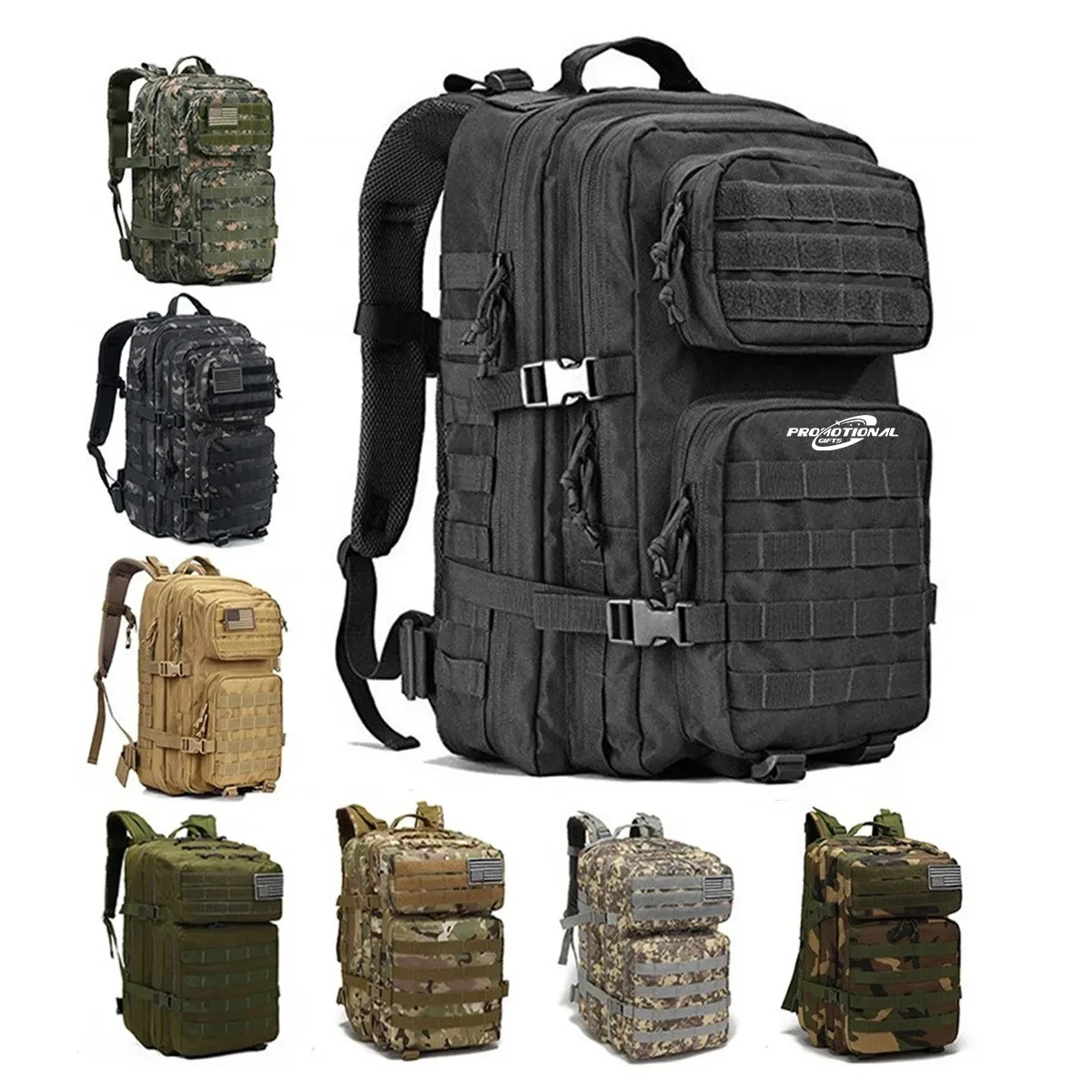 Large Military Tactical Army Assault Backpacks 1