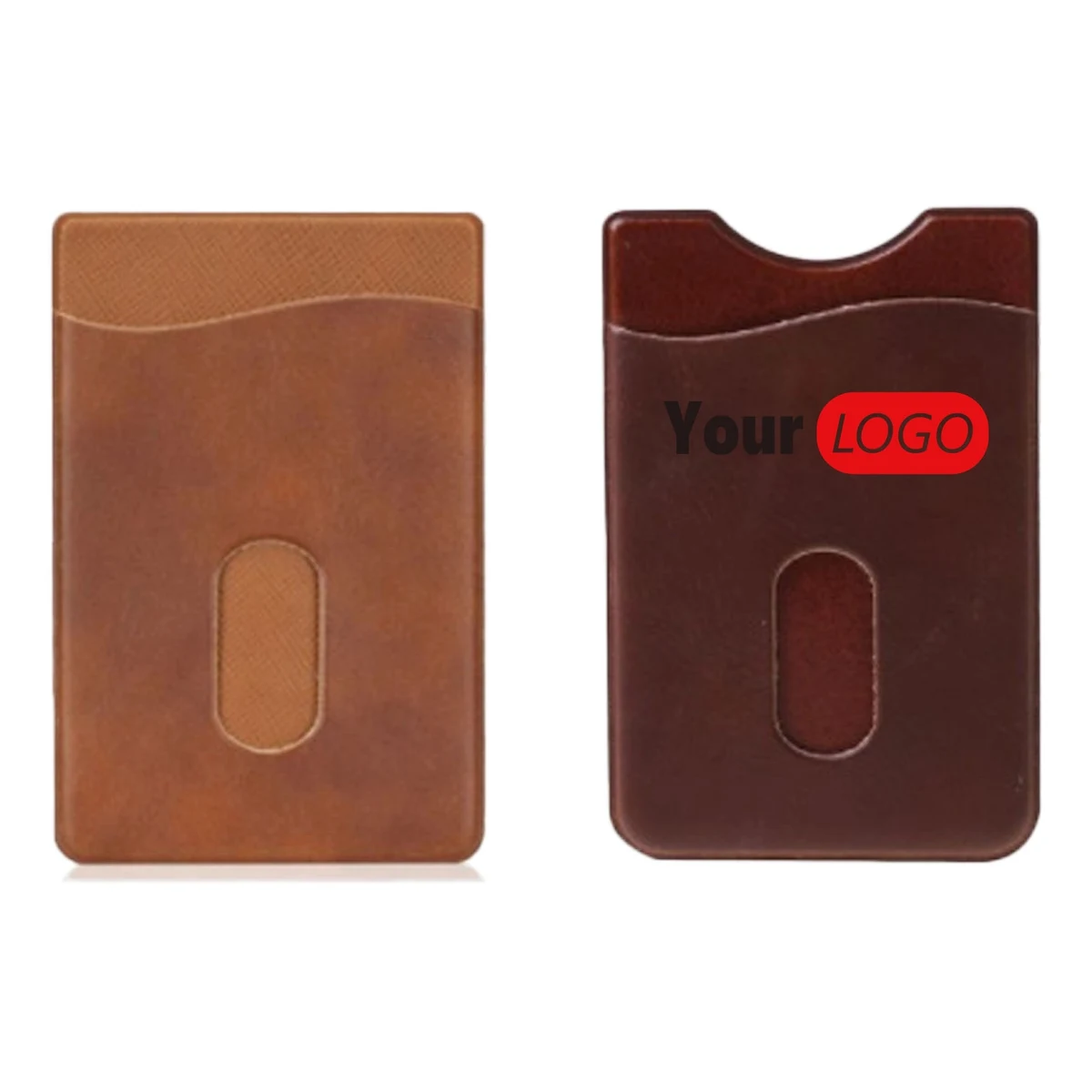 Leather Phone Card Holder 1
