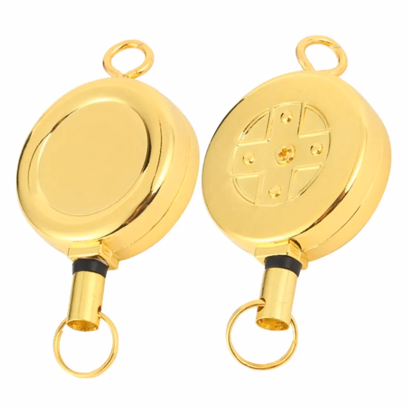 Gold Reel Keychain