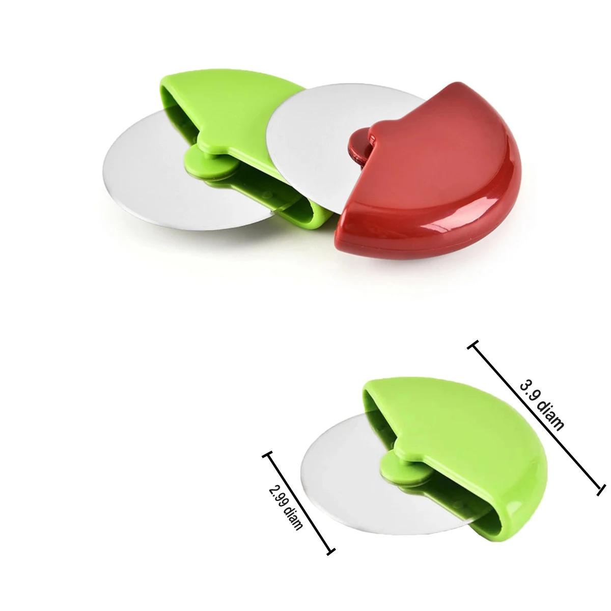 Handheld Pizza Cutters MOQ 100PCS 1