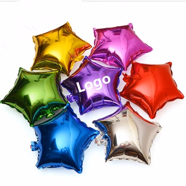 18 Inches Aluminum Foil Star Shaped Balloons