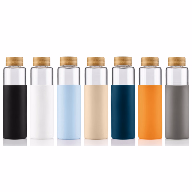 Sleeved Glass Bottle
