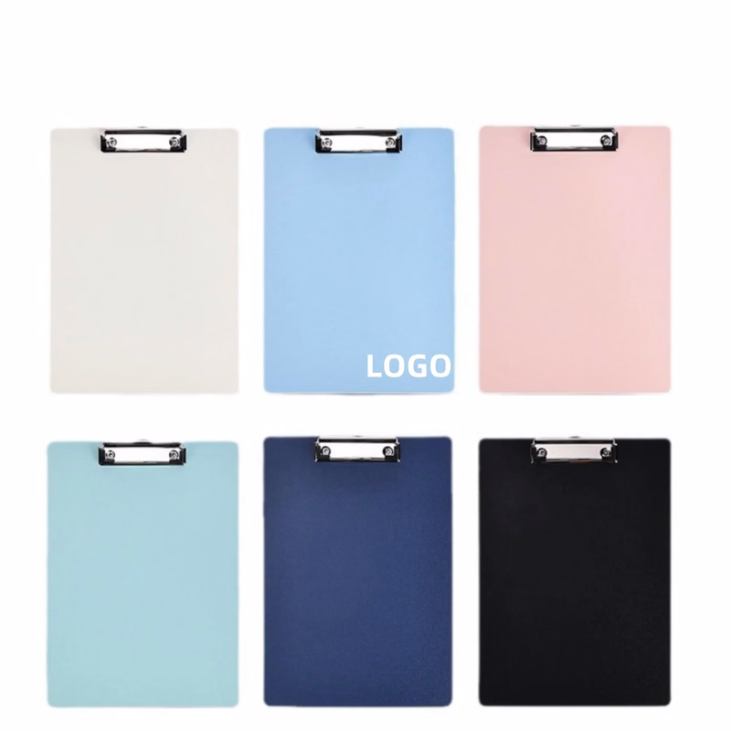 Custom A4 Size Plastic Writing Board Clipboard MOQ 100PCS