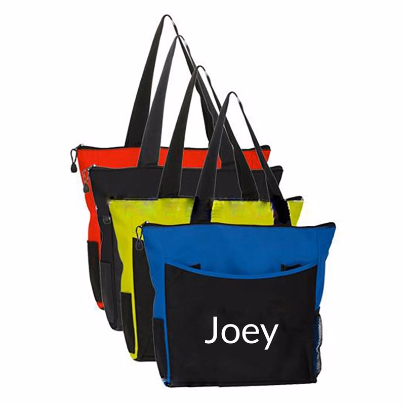 600 Denier Polyester Colored Classic Tote Bag