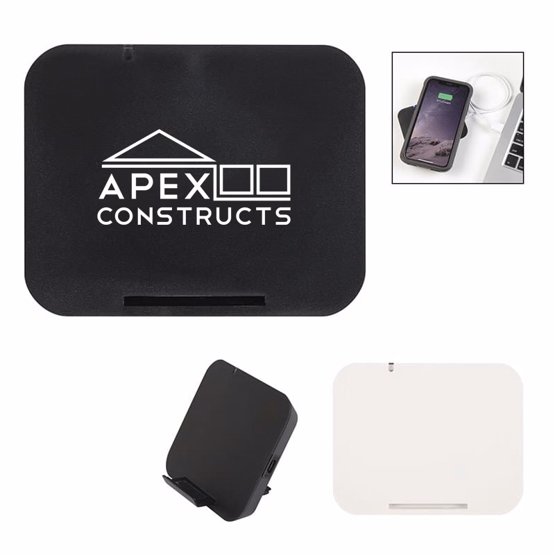 Wireless Charger Pad with Built-In Stand