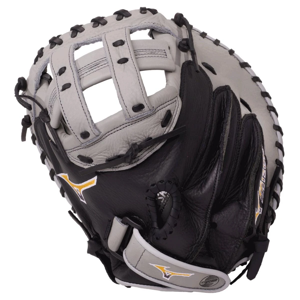 GXS90F5 Franchise FP, Catchers Mitt Fastpitch Glove, 34", Center Pocket Design, H Web, Full Grain L 1