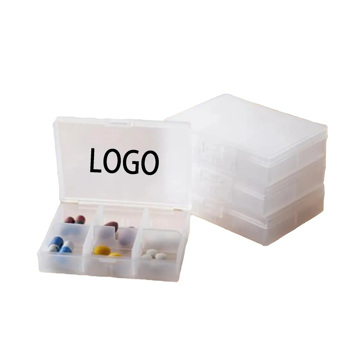 Transparent Pill Organizer 1