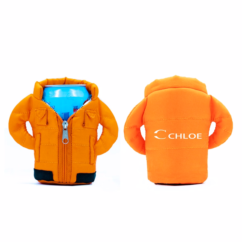 Neoprene Beverage Can Cooler Vest Jacket Cover