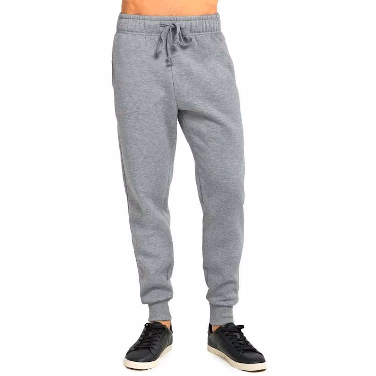 Men's Fleece Jogger Sweatpants Gray Small