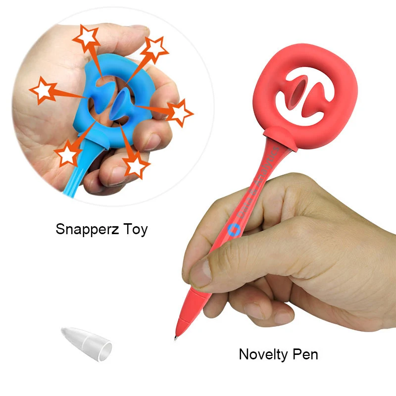 Silicone Grip Stress Relief Pen 1