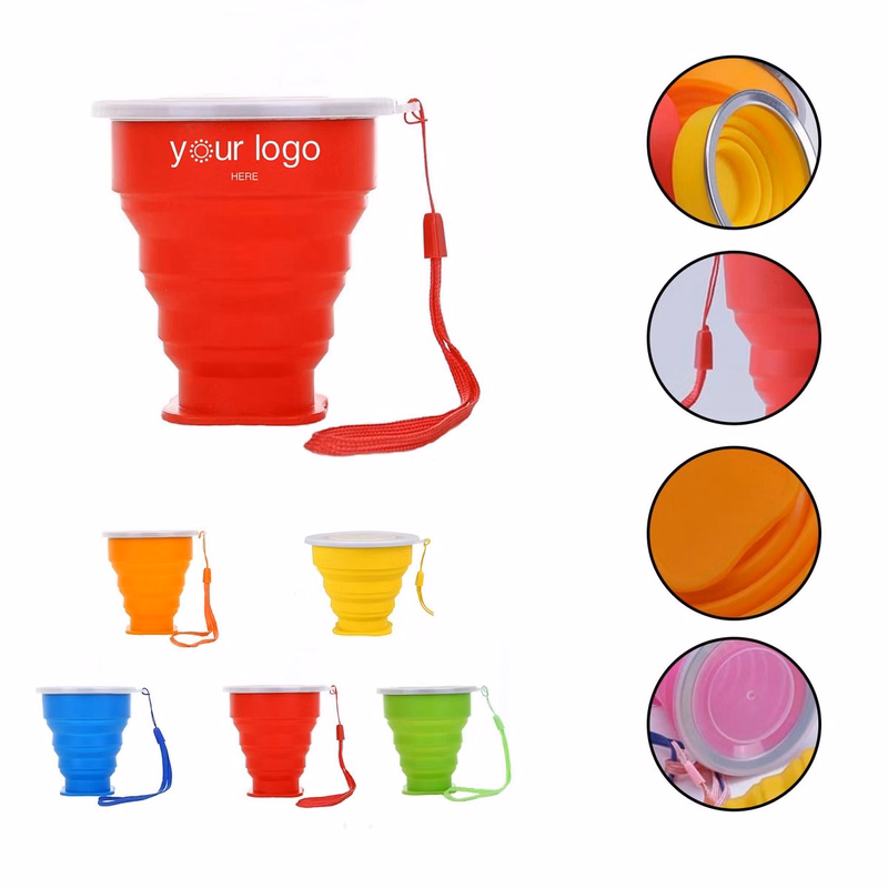 Silicone Travel Folding Water Cup