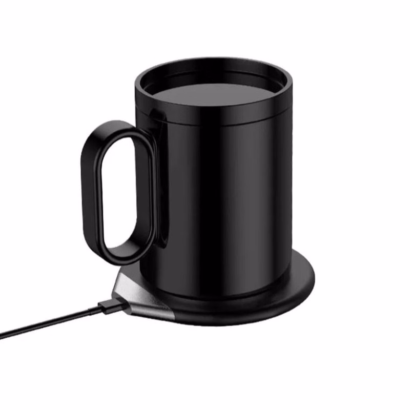 2-in-1 Drink Warmer and Wireless Charger with Mug