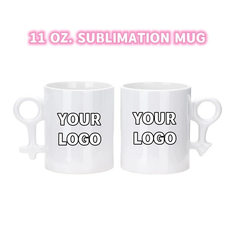 11 oz. Full Color Sublimation Ceramic Mug for Couples 1