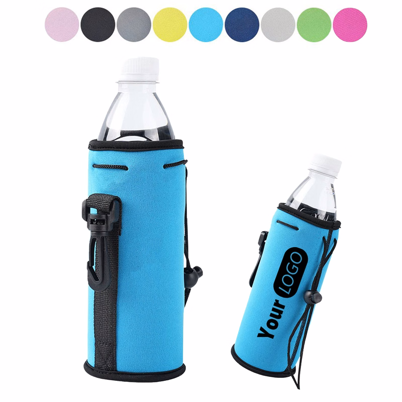 Custom Insulated Bottle Sleeve with Strap