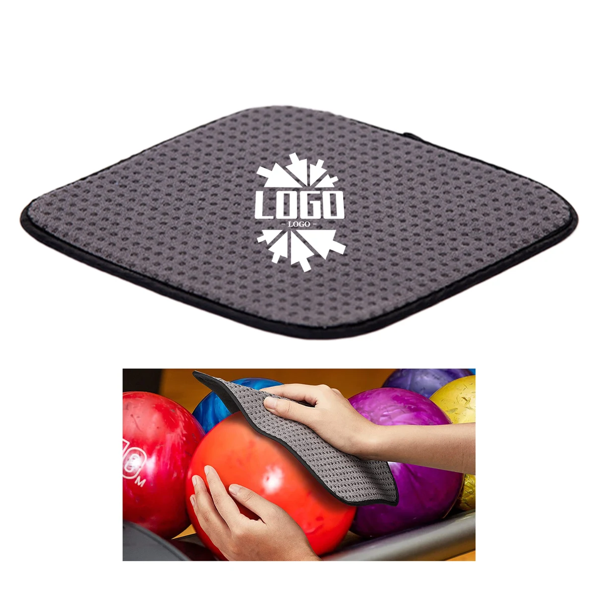 Bowling Ball Towel 1