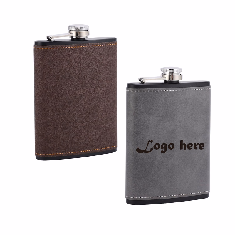 8 oz Pocket Flask MOQ 10