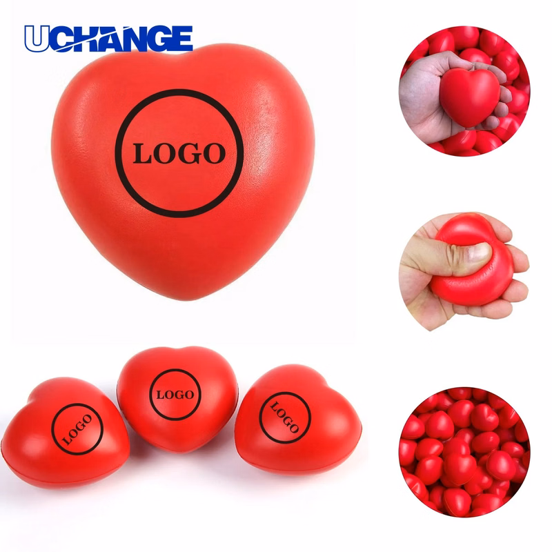 Heart-Shaped Stress Relief Ball
