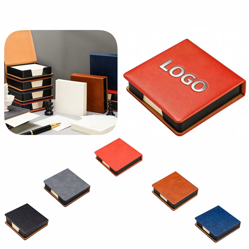 PU Leather Memo Holder with Custom Logo