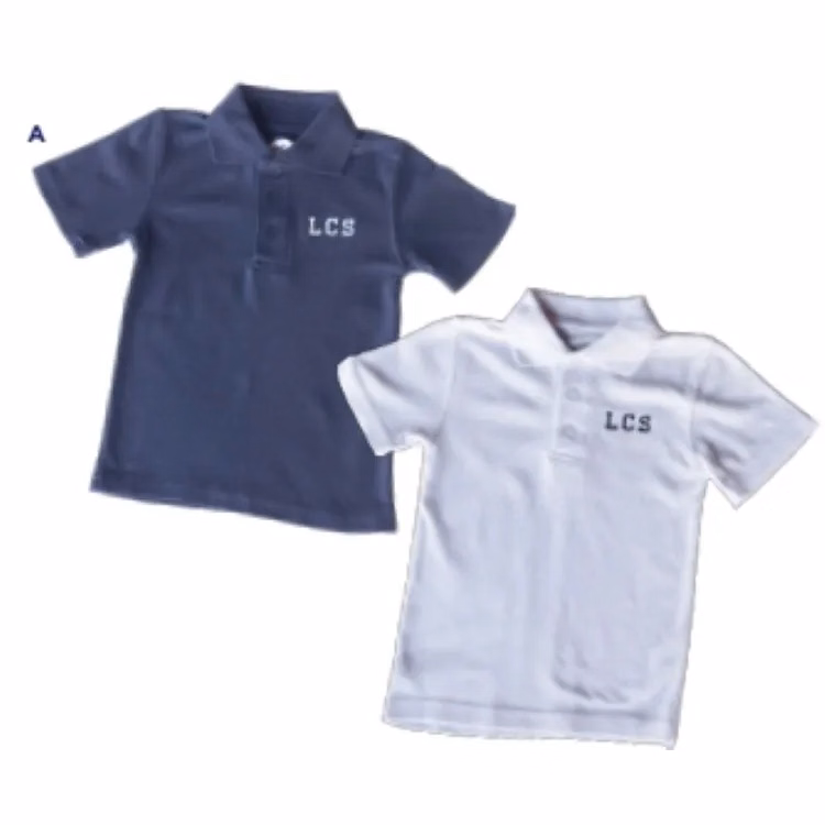 LCS Monogrammed Polo (Middle & Upper School)