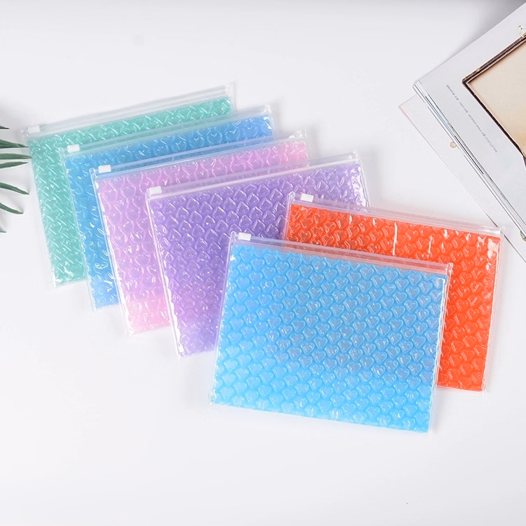 Colorful Seal Bubble Padded Bag