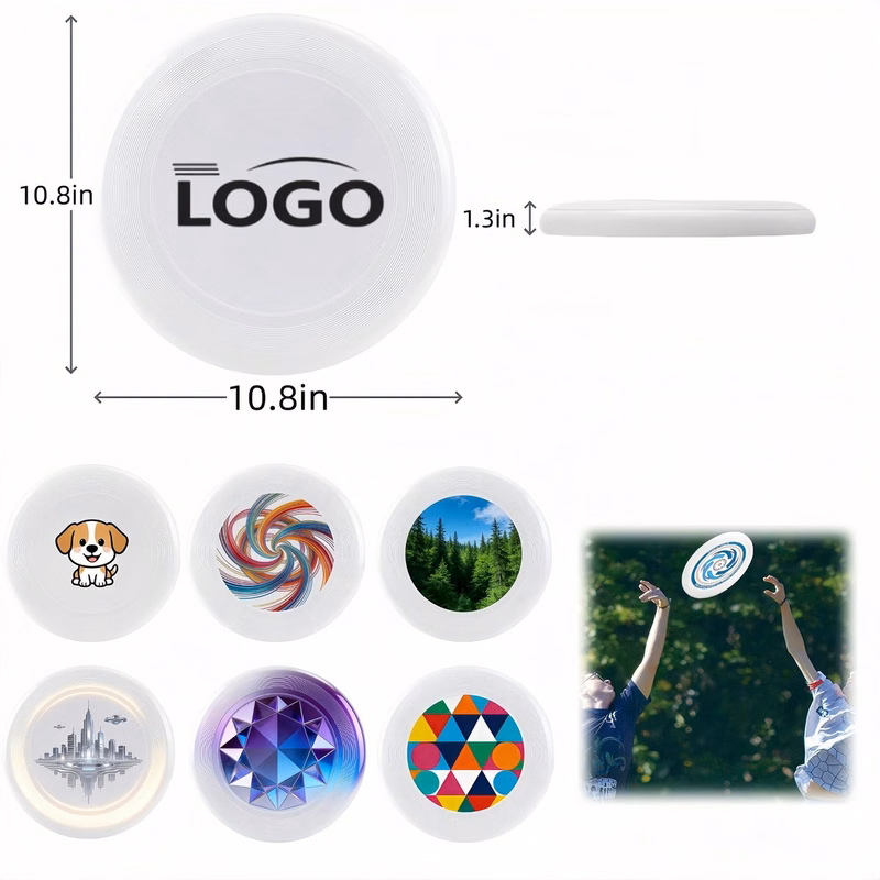 11" Adult Kids Full Color Sports Flying Disc