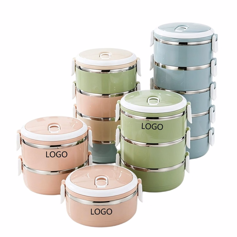 Round Insulated Lunch Box