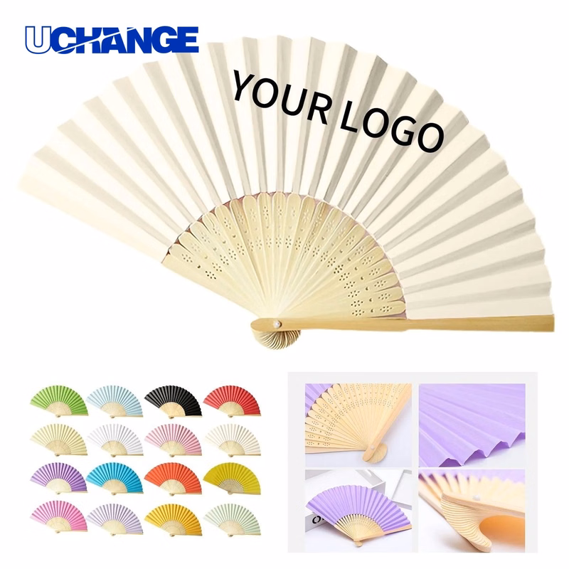 Bamboo Folding Fan for Events and Gifts