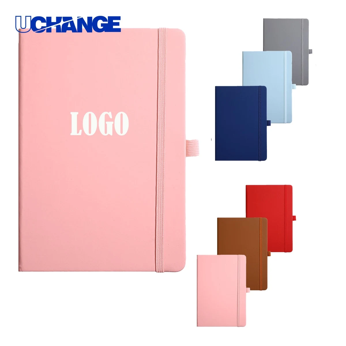 A5 Journal Hardcover Notebook with Pen Holder for Office 1