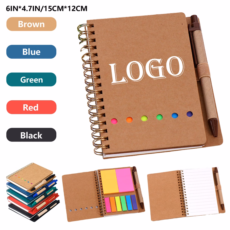 Notebook Set Sticky Notes Pad with Pen MOQ50pcs
