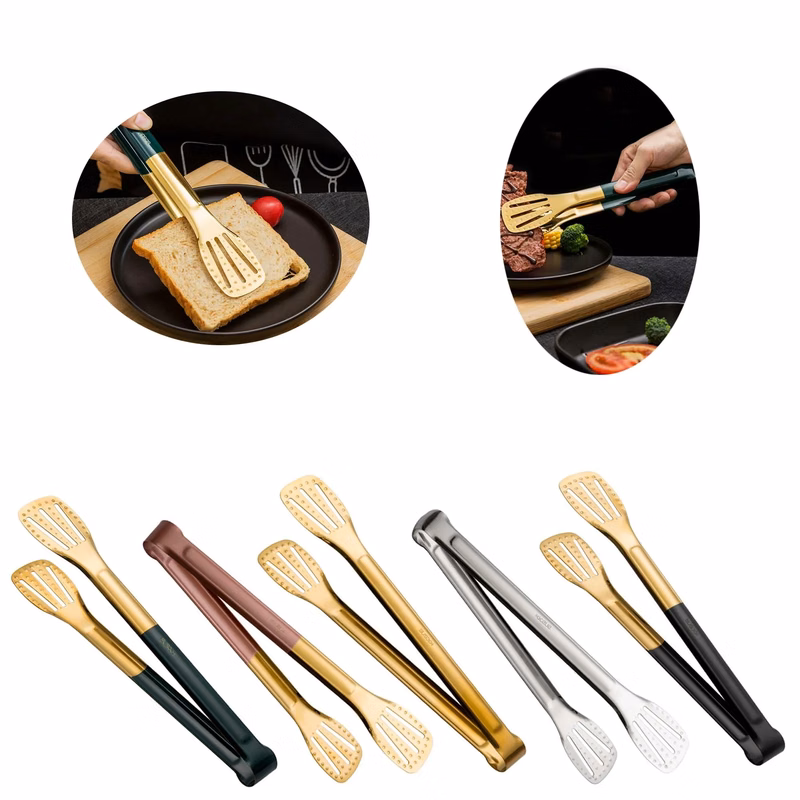 Stainless Steel Barbecue Food Tongs