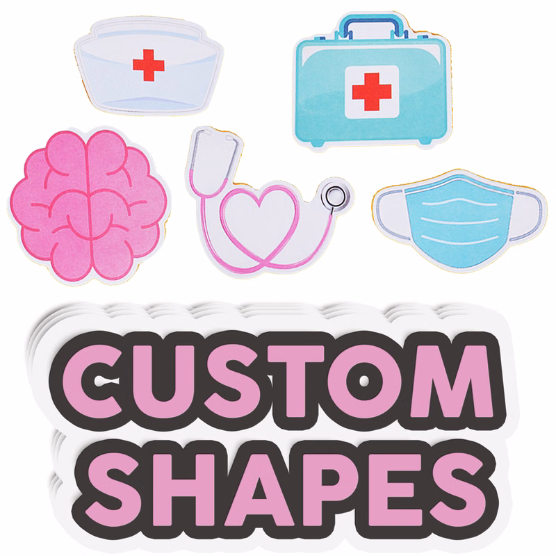 Custom-Shaped Sticky Notes