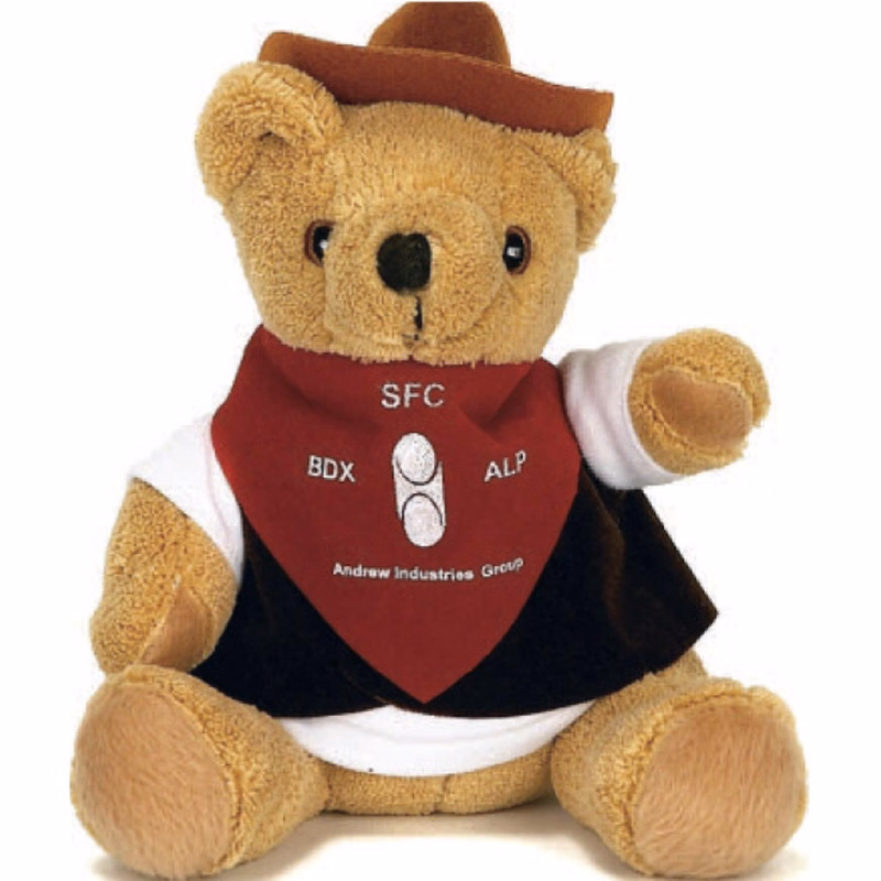 10" Cowboy Bear