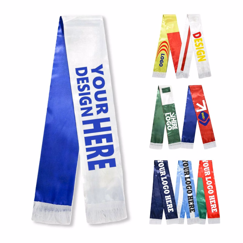 Football Fan Scarf With Fringe