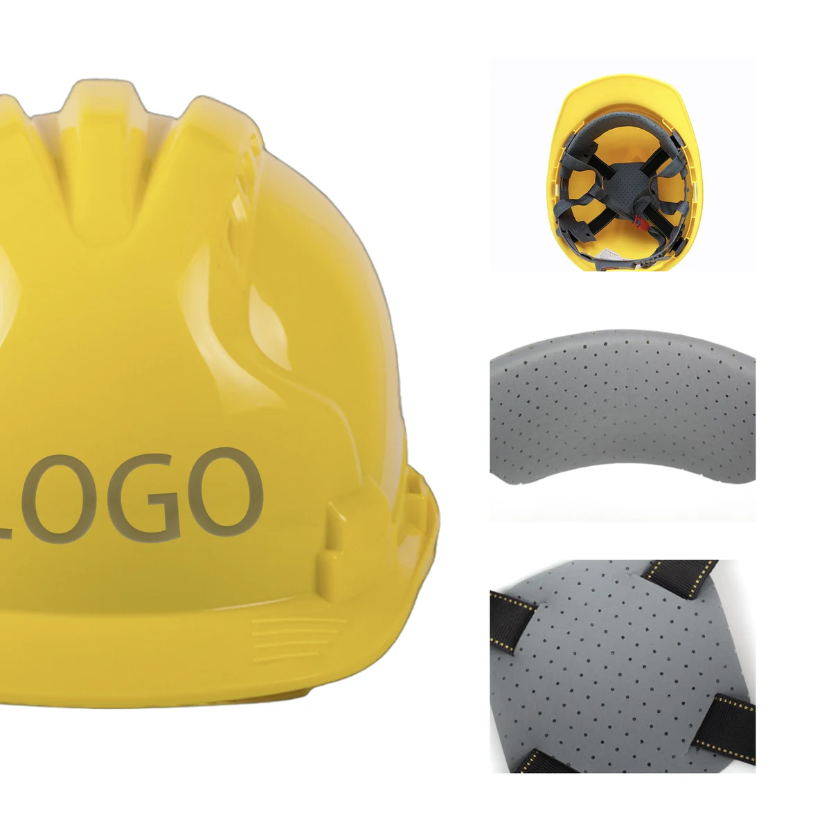 MOQ 100 PCS Comfortable Plastic Safety Helmet 1