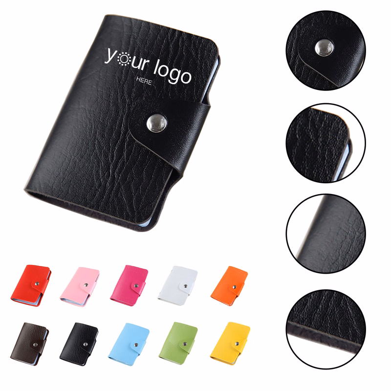 Card Holder Sleeve With Double-sided 12 Slots
