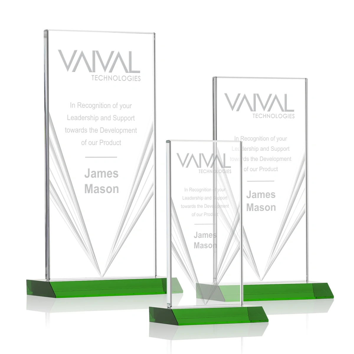 Seaford Liquid Crystal™ Award - Green 1