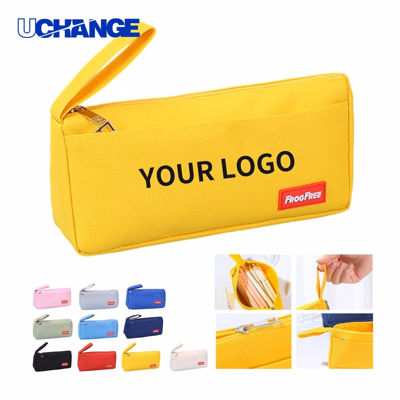 Double-Layer Pencil Case Organizer with Large Capacity