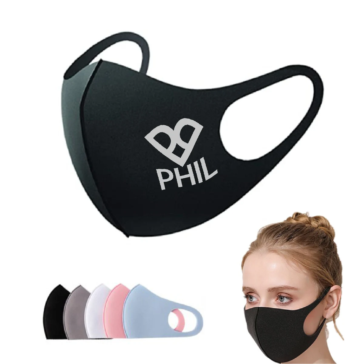 Reusable Stretch Face Masks 1