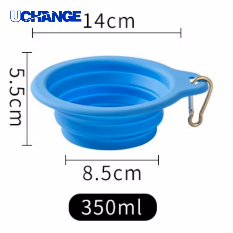 Portable Pet Bowl Container for Dogs