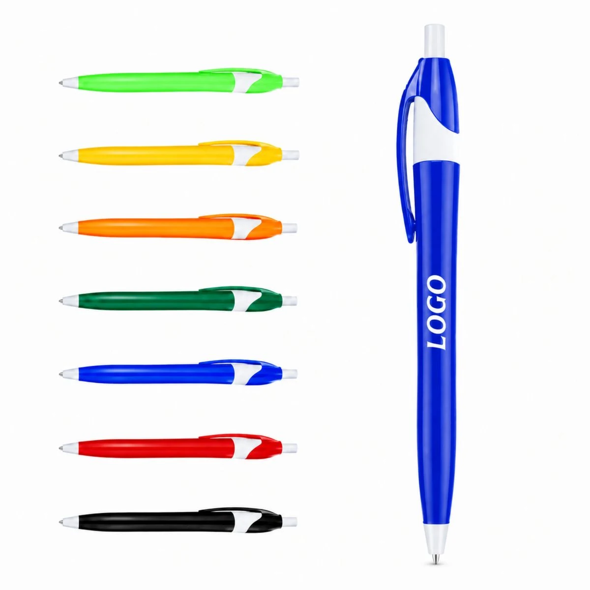 Plastic Retractable Gourd-Shape Ballpoint Pen 1
