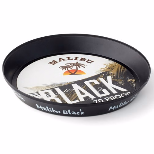 13" Round Serving Tray w/Decal