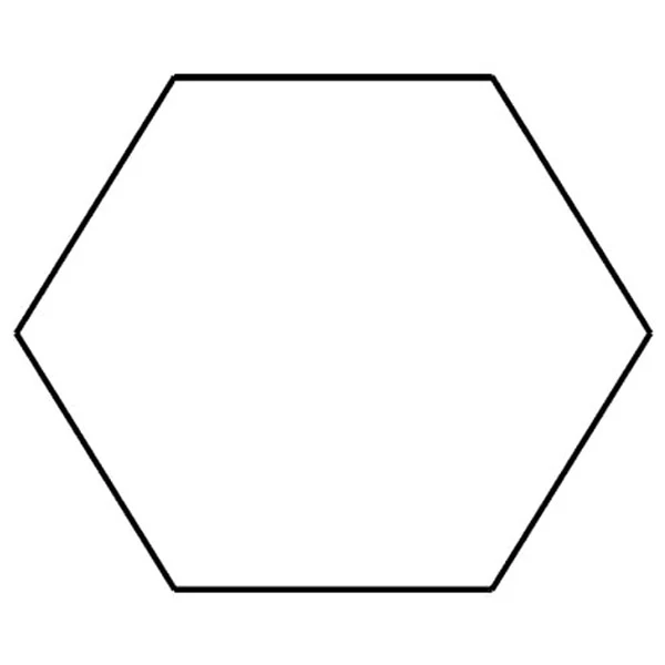 Hexagon Magnet - Full Color 1