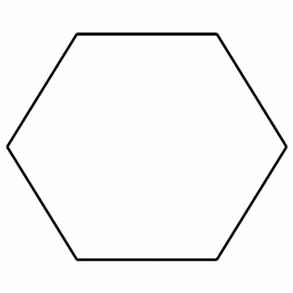 Hexagon Magnet - Full Color