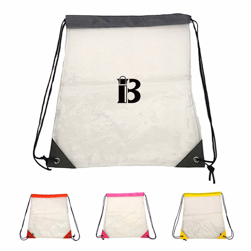 Drawstring PVC Clear Bag